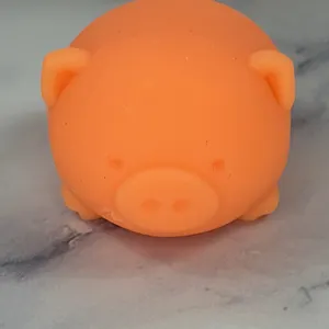 Schylling Nee-Doh Dig’It Pig Squeeze Toy in Original Box