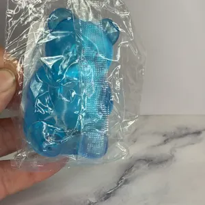 Unbranded Blue Squishy Bear Toy in Sealed Packaging