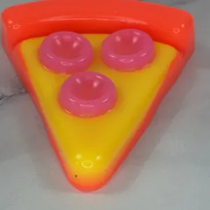 Nee Doh Squeeza Branded Soft Dough Pizza-Shaped Stress Toy