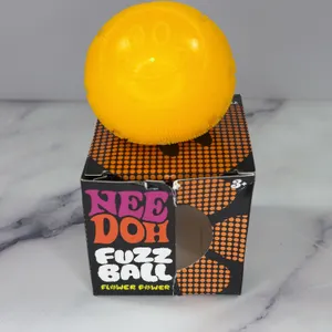 Branded Nee Doh Fuzz Ball Toy in Original Packaging