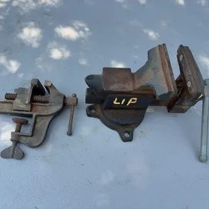 Two Small Bench Top Vices