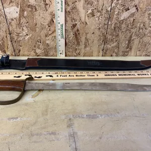 Vintage Pakistan Sword W/Scabbard ***Must Be 18 Yrs Or Older W/Proper Id @ Pickup***