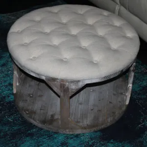 Tufted Ottoman Table