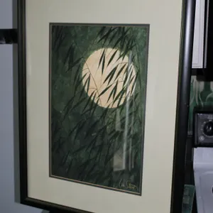 Lin Street Moon Bamboo Art