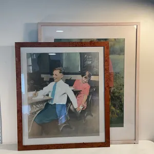 Pair of Vintage-Style Framed Children’s Prints