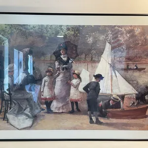 Hector Caffieri – “Boating in the Park”