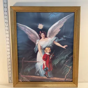 “Guardian Angel” Religious Framed Print