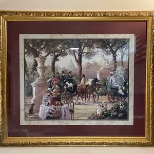 Robert Lebron – “Promenade Along in the Bois de Boulogne”