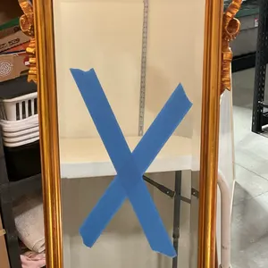 Antique-Style Giltwood Wall Mirror