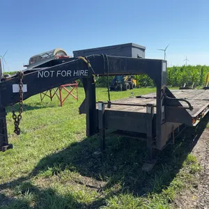 Gooseneck Econoline Trailer - 29’ Long - 24’ Deck and 5’ Dovetail w/ ramps