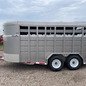 2016 Corn Pro 16’ Livestock Trailer - Like New!