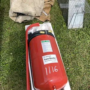 Unused Sand blaster  (GST 5% charged)