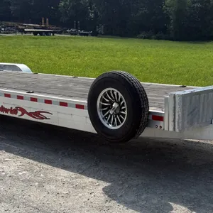 2022 Wolverine Aluminum Flatbed Trailer(Has WI Title)(Helenville, WI)