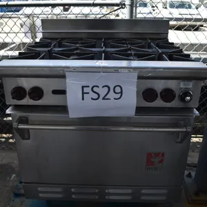 Wolf Commercial 6- Burner Gas Range with Oven