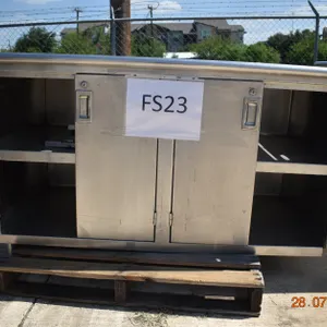 Commercial Stainless Steel Table with Storage