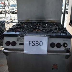 Wolf Commercial 6- Burner Gas Range with Oven