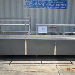 6- Compartment Steam and Refrigerated Serving Line