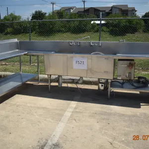 3- Compartment Stainless Steel Sink with Disposal