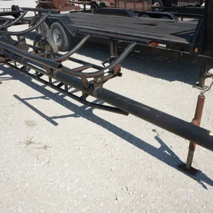 3 Bale Round Bale Trailer, Bumper Pull, Single Axle, Steel Frame