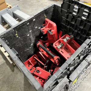 Crate of Milwaukee Tool Holders, Bags and Hangers