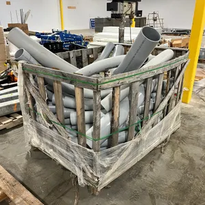 Crate of Assorted Sch40 PVC Pipes
