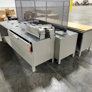 (3) Cubical Drawers/Desk