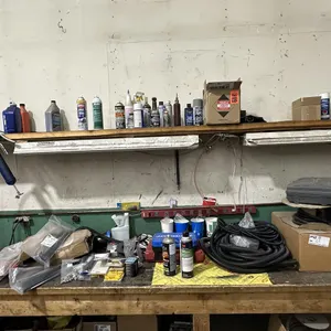Contents on Counter in Shelf & Back Wall
 UNRESERVED