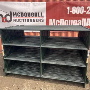 (20) Powder Coated Fence Panel
 UNRESERVED