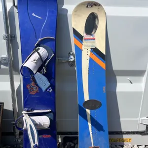 Ride Timeless SE and Lamar Smooth Series Snowboards with Bindings
