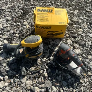 DeWALT D26451 Palm Sander With Box and BLACK+DECKER Sander