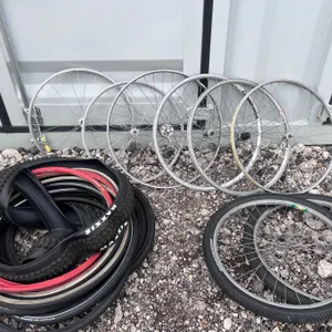 Bicycle Wheels and Tires Including Araya, Maxxis, Schwalbe, Kenda