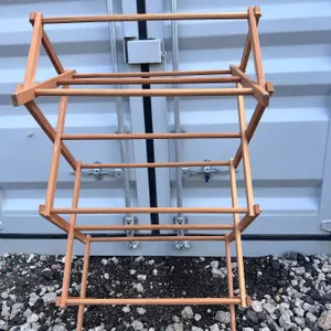 Wooden Folding Clothes Drying Rack