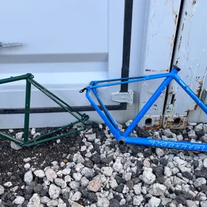 Kona 7005 Race Light And Green Steel Bike Frames