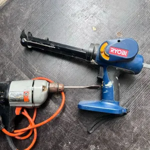 Black & Decker 7140 3/8" Drill and Ryobi Corded Power Tool Bundle