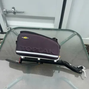 Topeak MTX Trunk Bag With QuickTrack Mount And Rear Reflector