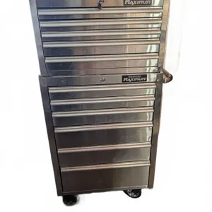 Mastercraft Maximum Stainless Tool Chest With Assorted Tools
