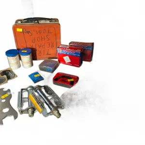 Bicycle Enthusiast Essentials Lot With Tools, Tubes, and Parts