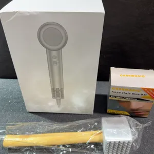 Hair Dryer, Nose Hair Wax Kit, and Meat Tenderizer Bundle