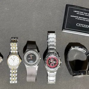 Watch Lot Including Fake Rolex, Citizen, Swatch, and More – 5 Pieces
