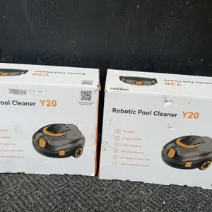 Y20 Robotic Pool Cleaners, Cordless, 50W