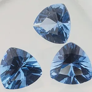 Aquamarine Set (5.9 ct total, 8×8 mm)