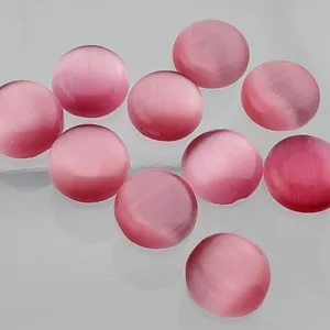 Pink Cat's Eye Quartz Parcel (37.5 ct total, 10 mm)