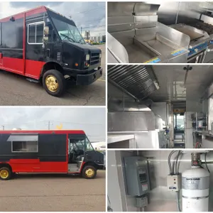 FEATURE LOT: 2001 FREIGHTLINER DIESEL M-LINE FOOD TRUCK: FULLY OUTFITTED