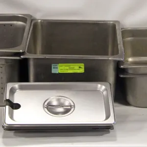 FIVE 1/2 SIZE STAINLESS STEEL INSERTS