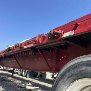 (CA) 1996 Fruehauf Flatbed Trailer