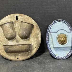 2 Vintage Match Holders