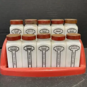 Vintage Griffith's Spice Set with Stand