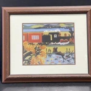 Maud Lewis Decorative Art - Erie Train