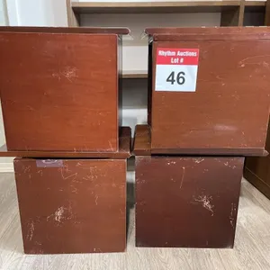 Four Storage Cubes
