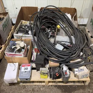 Pallet With Electrical Items And Cord